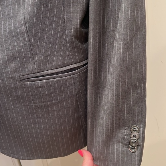 Brooks Brothers Gray Pinstriped Blazer - Picture 7 of 16